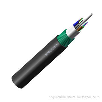 12-144 Cores Single-/Multi-mode SM G652D MM 50/125 MM 62.5/125 GYTZS Fiber-optic Cable